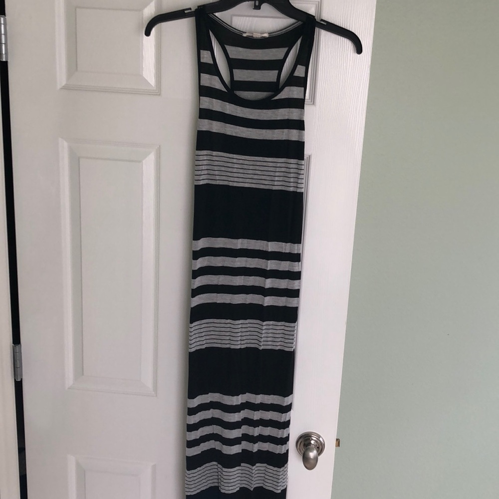 Striped maxi dress